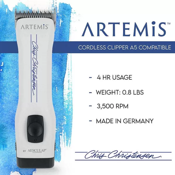 Best Sale Artemis Cordless Clipper By Chris Christensen & Aesculap Clippers