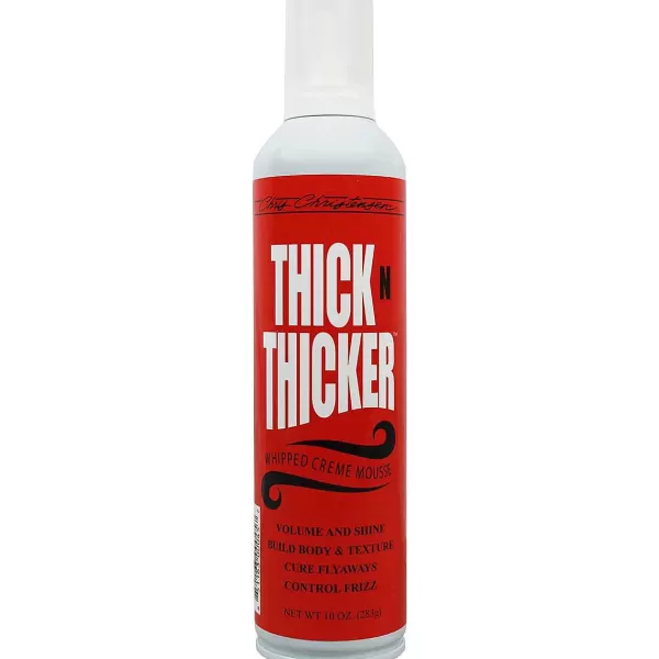 Hot Chris Christensen Thick N Thicker Whipped Cr Me Mousse 10 Oz Grooming Sprays