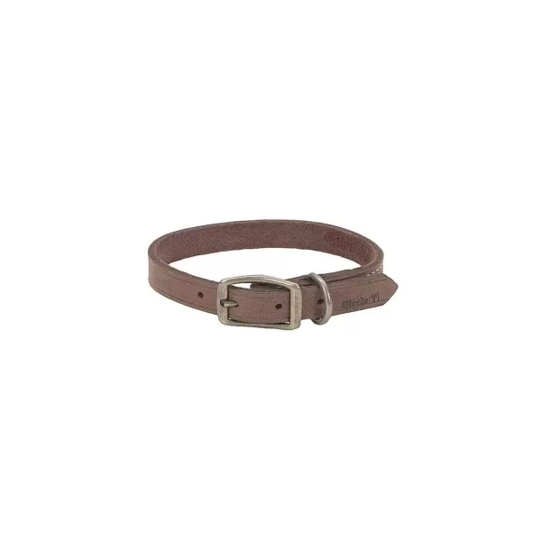 Store Circle T Rustic Leather Collar 5/8" X 14" Or 16" Collars