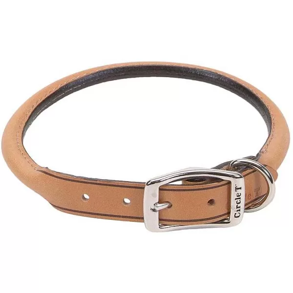 Cheap Coastal Oak Ned Leather Collars 1'' X 22" Or 24" Collars