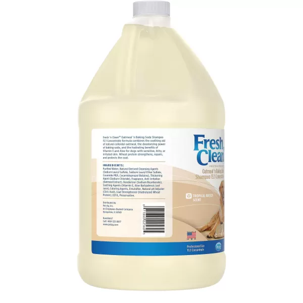 Fashion Fresh 'N Clean Oatmeal 'N Baking Soda Shampoo 15:1 - Gallon Shampoo
