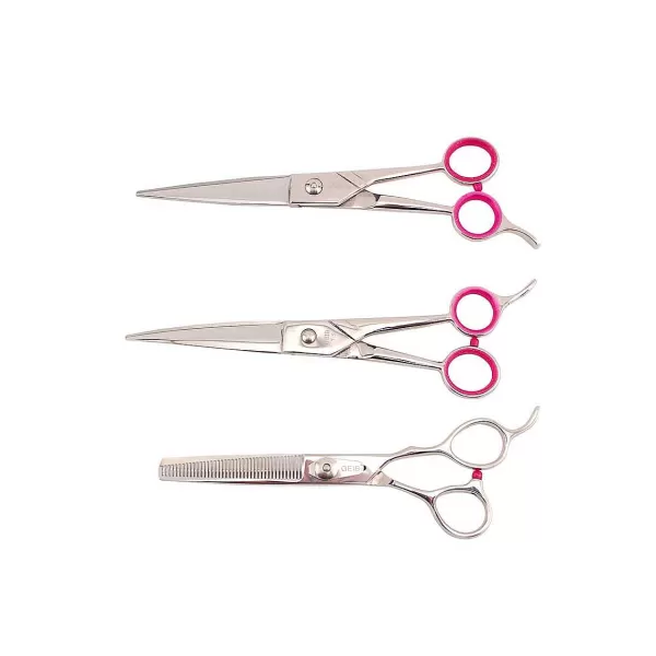 Online Geib Gator 3 Piece Kit (7.5 St, 7.5 C, 30 Or 40-Tooth Thinner) Grooming Shears