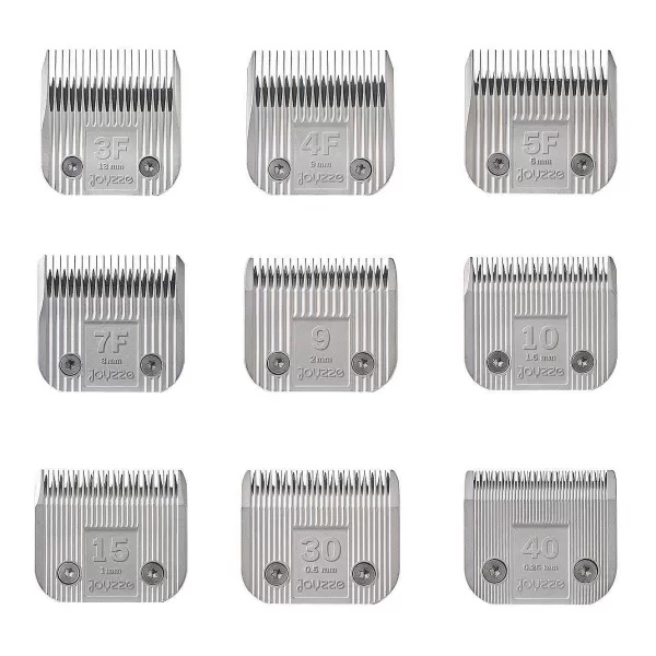 Online Joyzze A Series Grooming Clipper Blades - All Sizes Blades