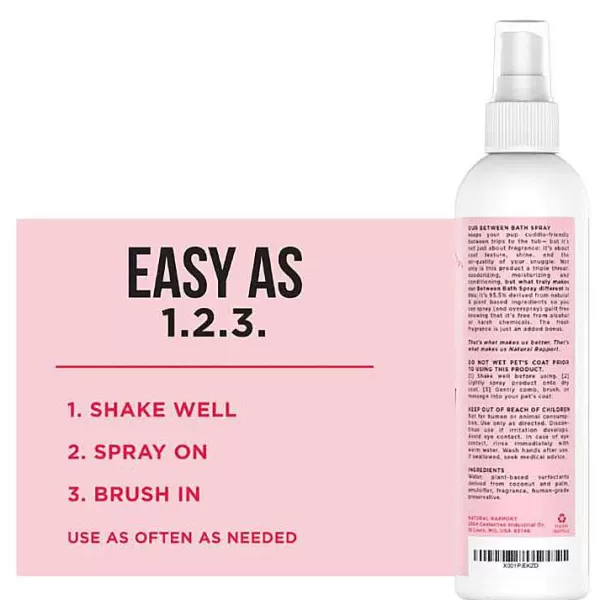 Flash Sale Natural Rapport The Only Between Bath Sprays Dogs Need Grooming Sprays