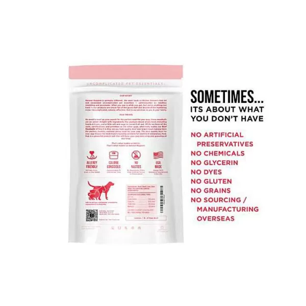 Online Natural Rapport The Only Freeze Dried Meatballs Dogs Need Dog Treats