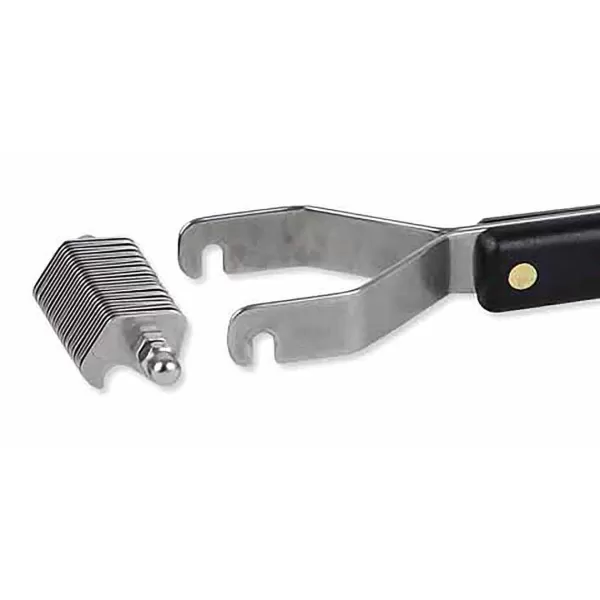 Hot Paw Brothers Coat Rake 13 Blade Double Wide Coarse Replacement Blade Set Grooming Tools