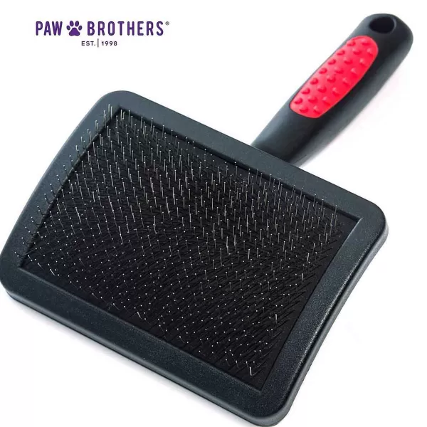 Cheap Paw Brothers Universal Type Slicker Brush Large - Hard Pins Grooming Tools