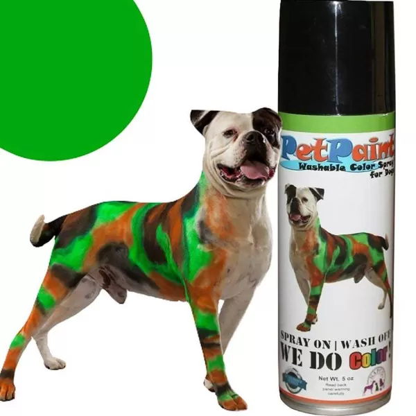 Cheap Petpaint Greyhound Green Colored Fur Spray 5 Oz Creative Grooming