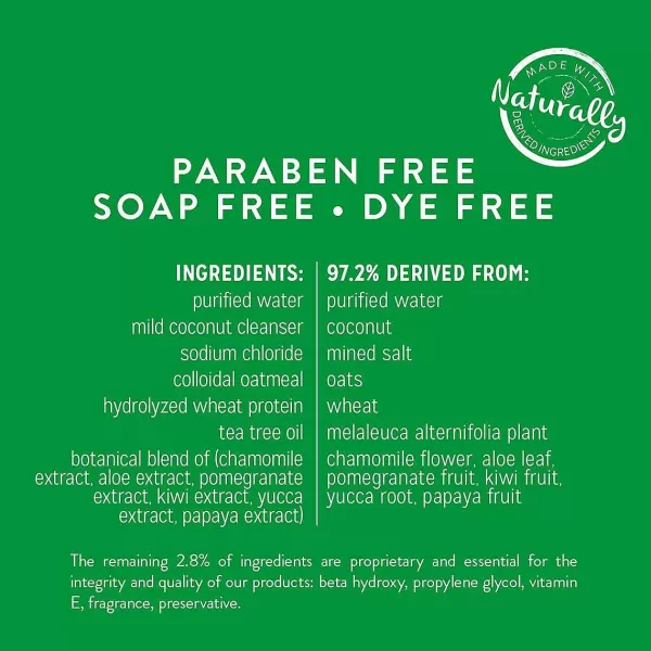 New Tropiclean Oatmeal & Tea Tree Medicated Shampoo 5:1 Shampoo